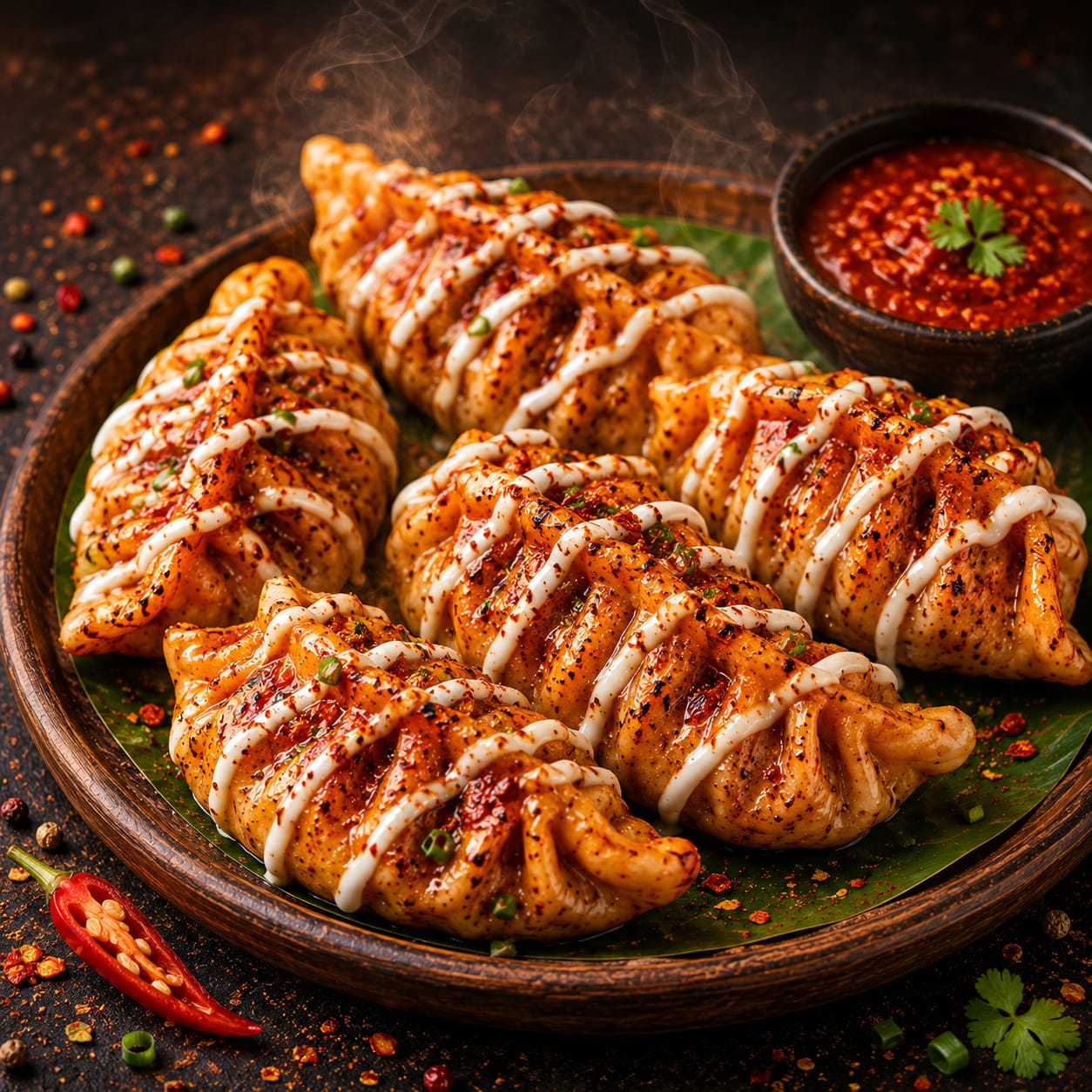 Chicken Tikka Momos